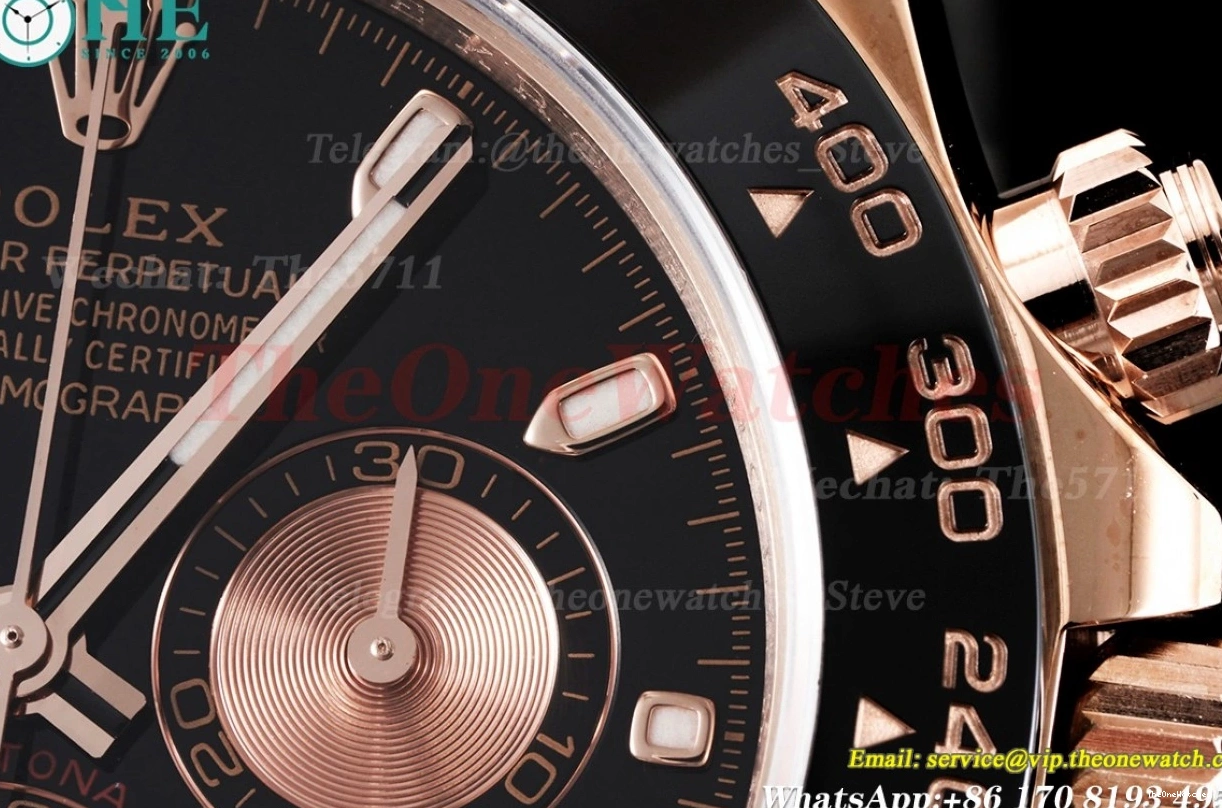 116515 Black RG KING Stk RU SA4130 40mm Daytona 0408